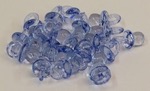blue plastic pacifier 24 pcs