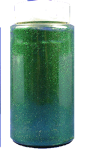 green glitter 14oz bottle