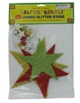 jumbo glitter stars