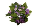 lilac hydrangea garland